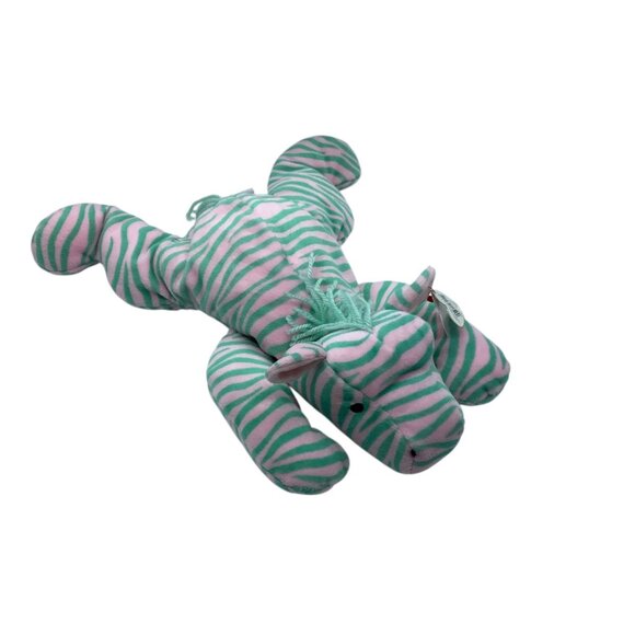 Vtg 1996 Ty Inc. Zulu Zebra Pillow Pals Collection 15” Plush Stuffed Animal Toy - Picture 2 of 6